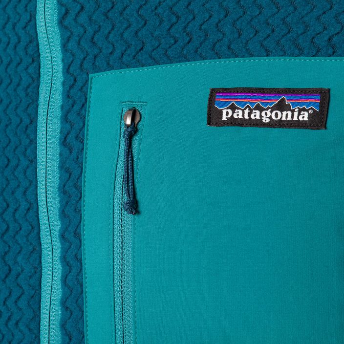 Vyriškas šiltas džemperis Patagonia R1 Air Full-Zip lagom blue 9