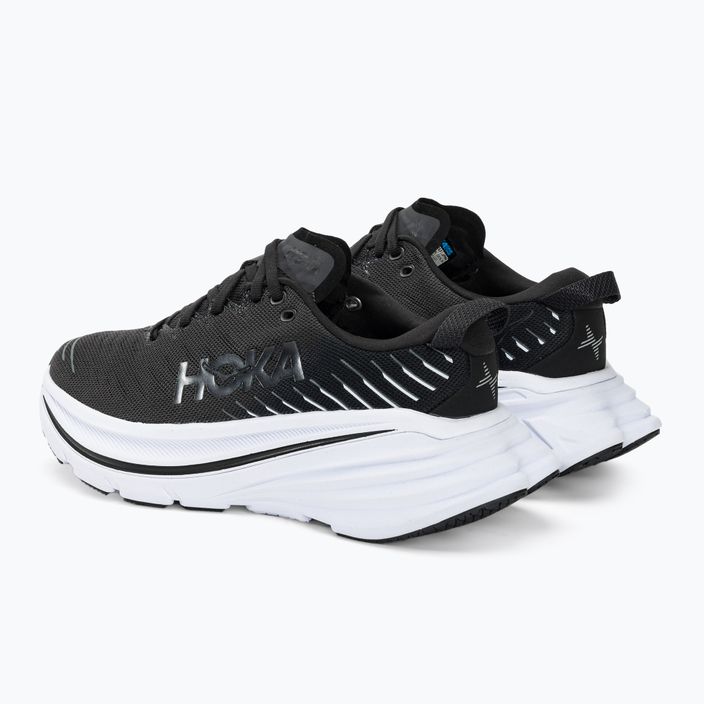 Moteriški bėgimo batai HOKA Bondi X black/white 4