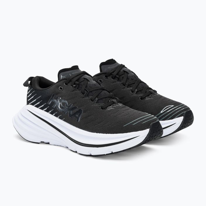 Moteriški bėgimo batai HOKA Bondi X black/white 5