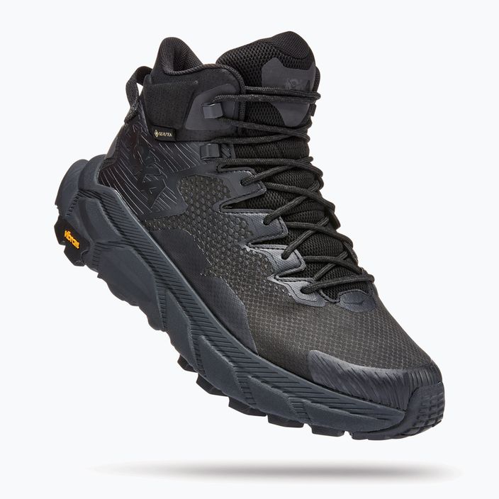 Vyriški žygio batai HOKA Trail Code GTX black/raven