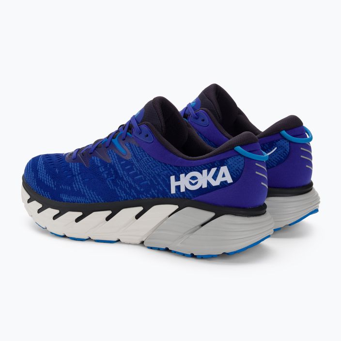 Vyriški bėgimo bateliai HOKA Gaviota 4 bluing/blue graphite 3