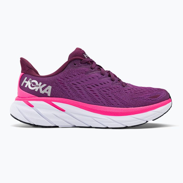 Moteriški bėgimo bateliai HOKA Clifton 8 purple 1119394-GWBY 2