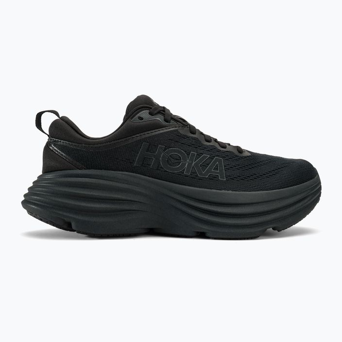 Moteriški bėgimo batai HOKA Bondi 8 black/black 2