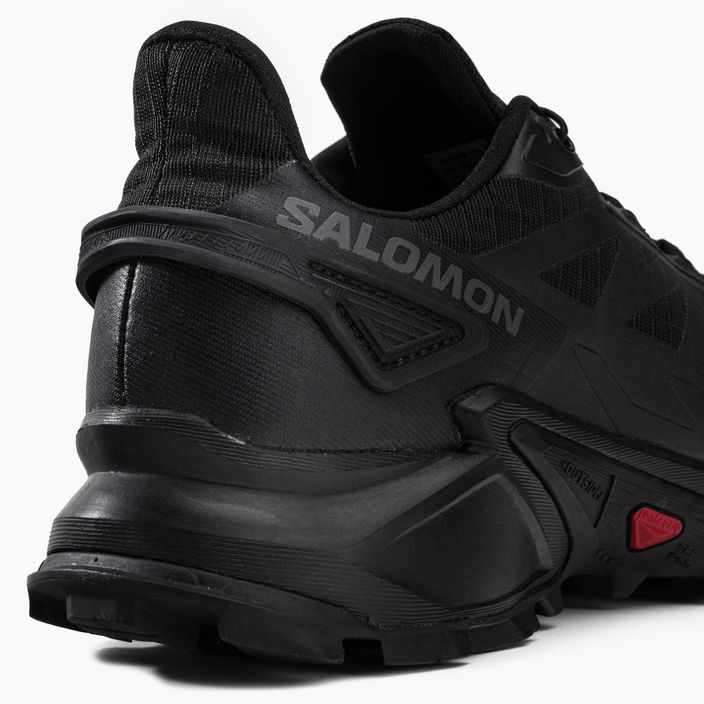 Salomon Supercross 4 moteriški bėgimo bateliai juodi L41737400 10