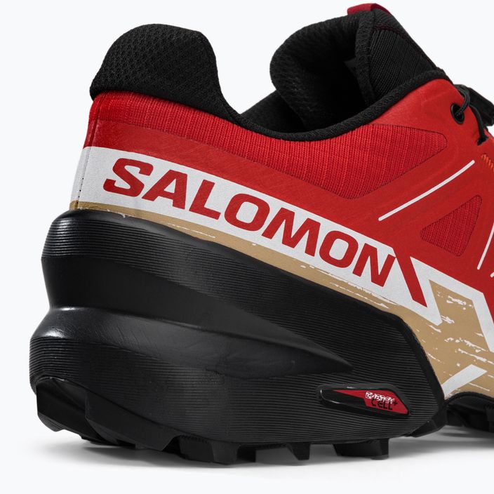 Salomon Speedrcross 6 vyriški bėgimo bateliai raudoni L41738200 12