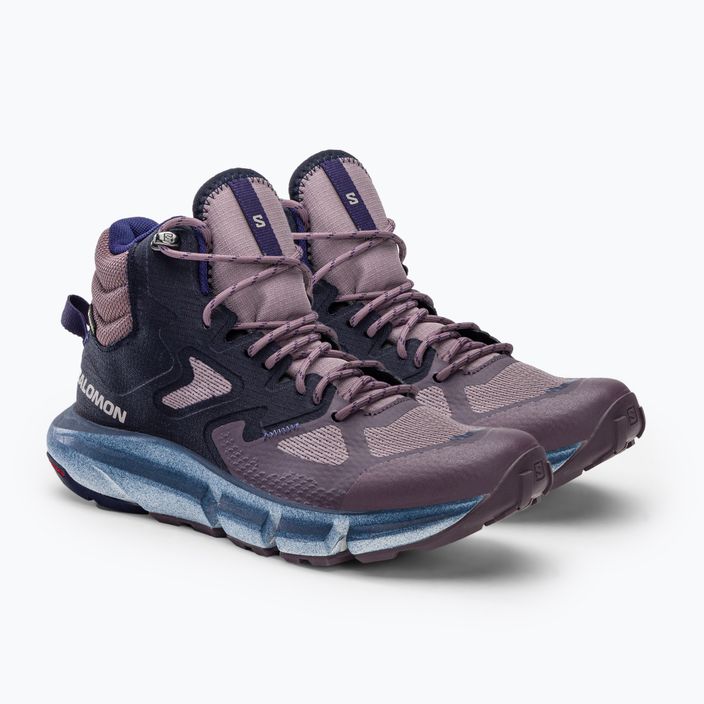 Salomon Predict Hike Mid GTX moteriški žygio batai violetinės spalvos L41737000 4