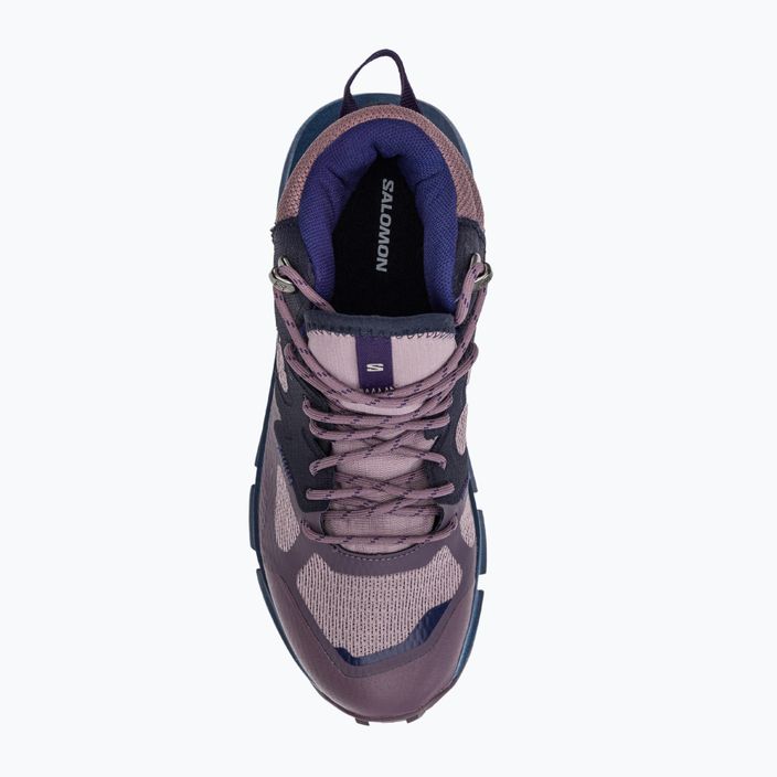 Salomon Predict Hike Mid GTX moteriški žygio batai violetinės spalvos L41737000 6