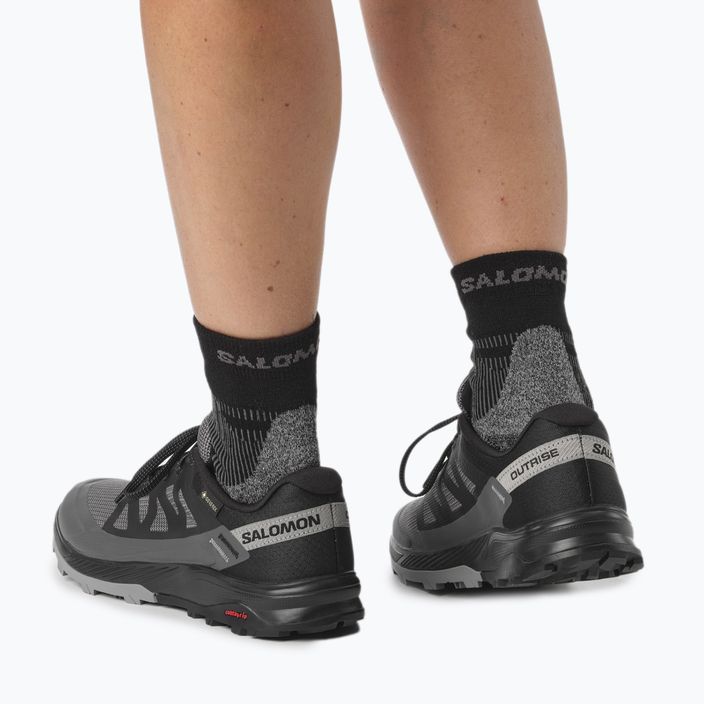 Salomon Outrise GTX moteriški trekingo batai juodi L47142600 18