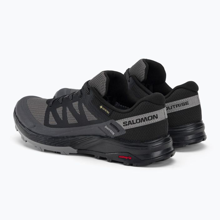 Salomon Outrise GTX moteriški trekingo batai juodi L47142600 3
