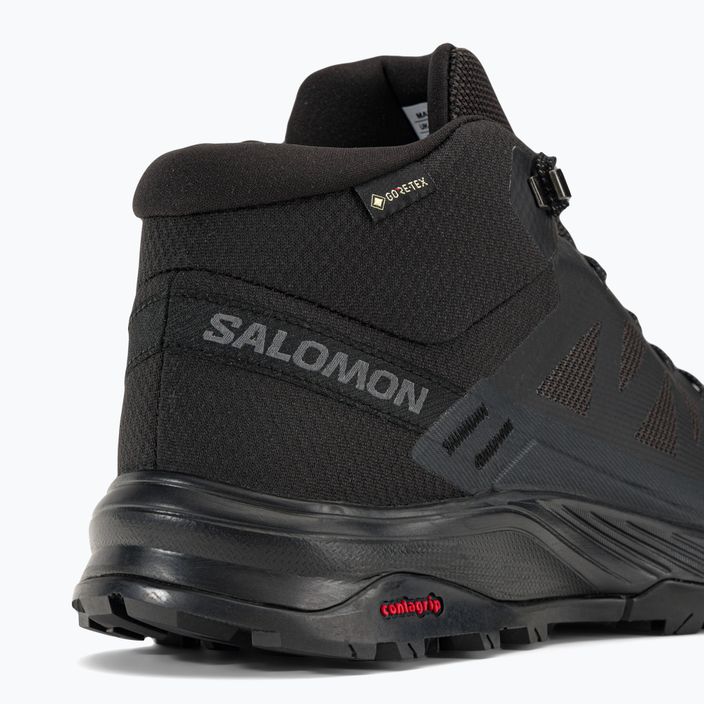 Salomon Outrise Mid GTX vyriški trekingo batai juodi L47143500 9