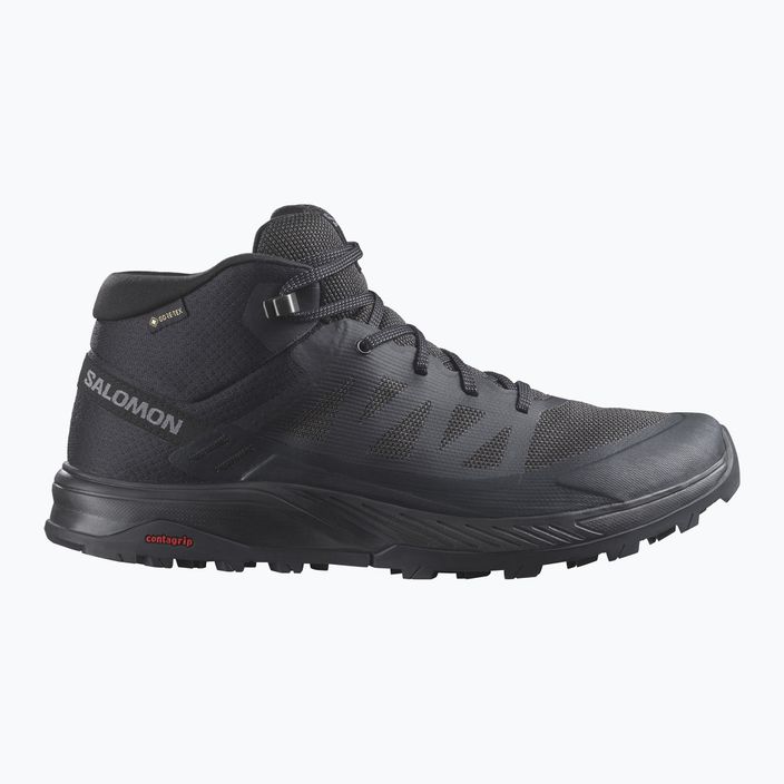Salomon Outrise Mid GTX vyriški trekingo batai juodi L47143500 12