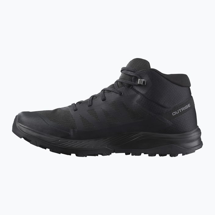 Salomon Outrise Mid GTX vyriški trekingo batai juodi L47143500 13