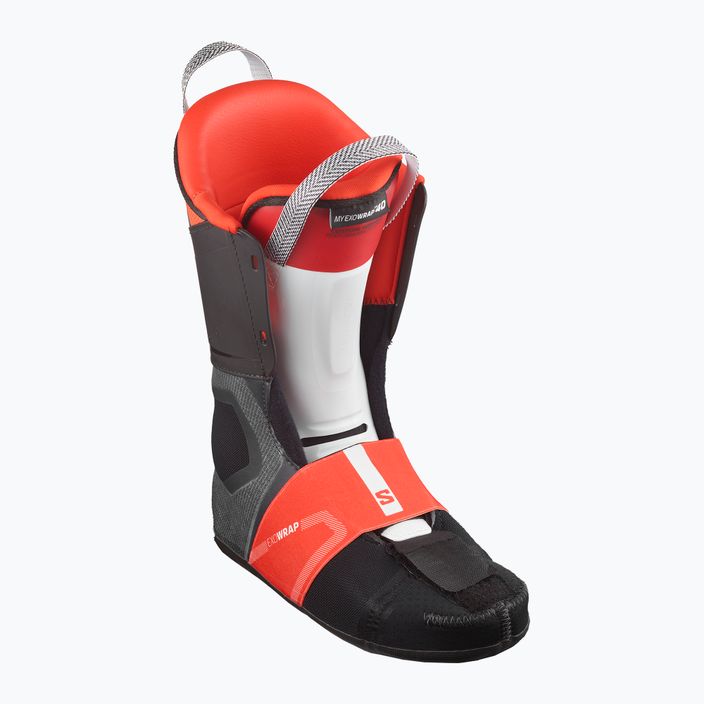 Vyriški slidinėjimo batai Salomon S Pro Supra Boa 120 gray aurora/black/red 10