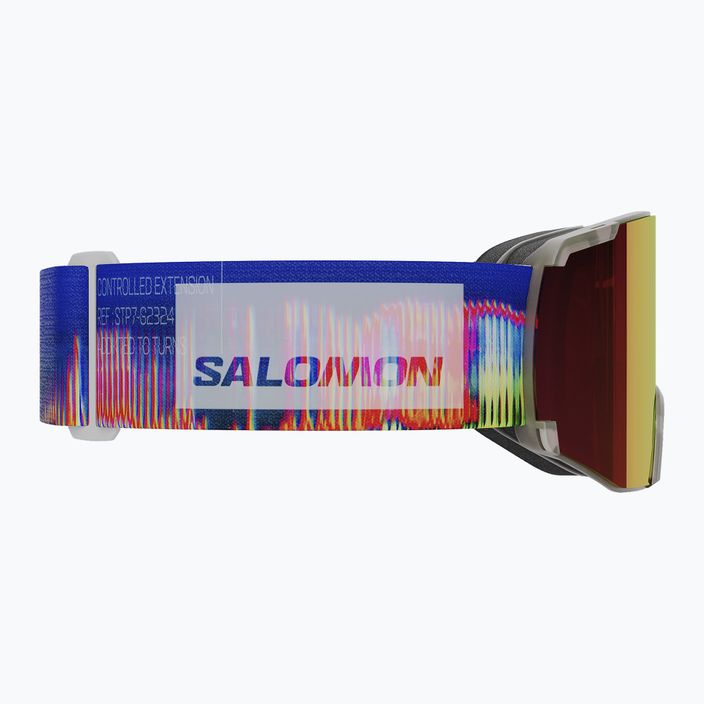 Salomon S View Sigma permatomi slidinėjimo akiniai frozen/poppy red 7