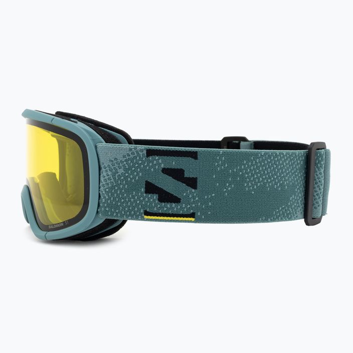 Salomon Lumi Flash atlantic blues/flash yellow vaikiški slidinėjimo akiniai 4