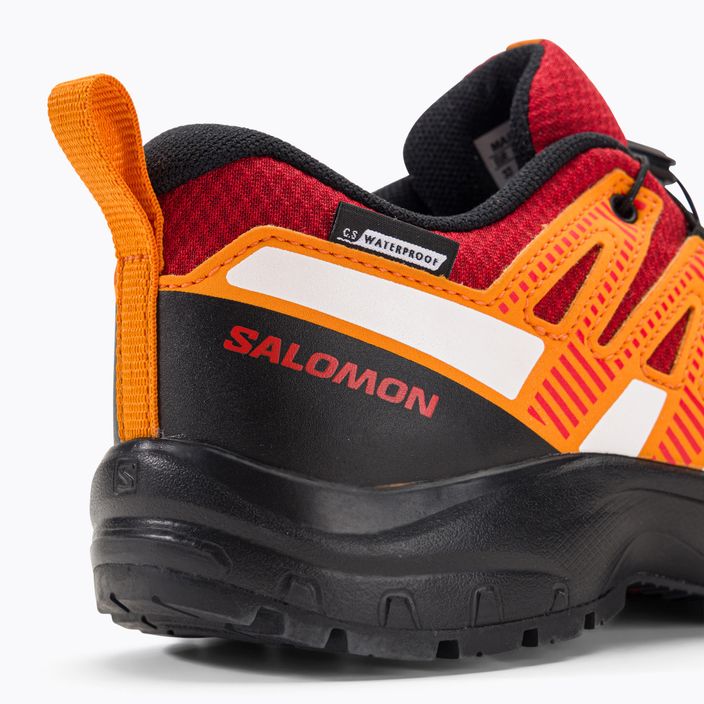 Salomon Xa Pro V8 CSWP red/black/opeppe vaikiški trekingo batai 9