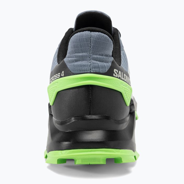 Vyriški bėgimo batai Salomon Supercross 4 flint stone/black/green gecko 8