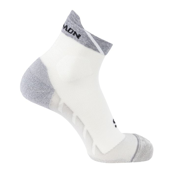 Bėgimo kojinės Salomon Speedcross Ankle white/light grey melange 2
