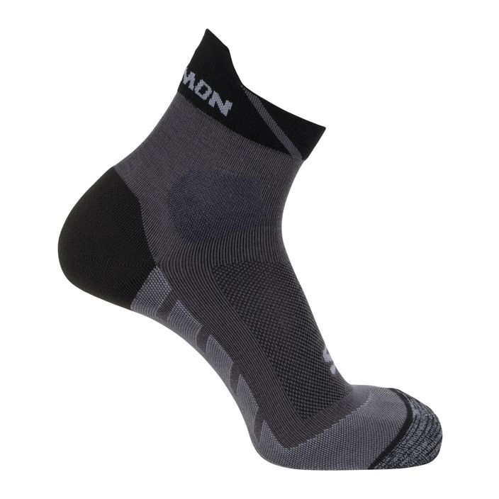 Bėgimo kojinės Salomon Speedcross Ankle black/magnet/quarry 2