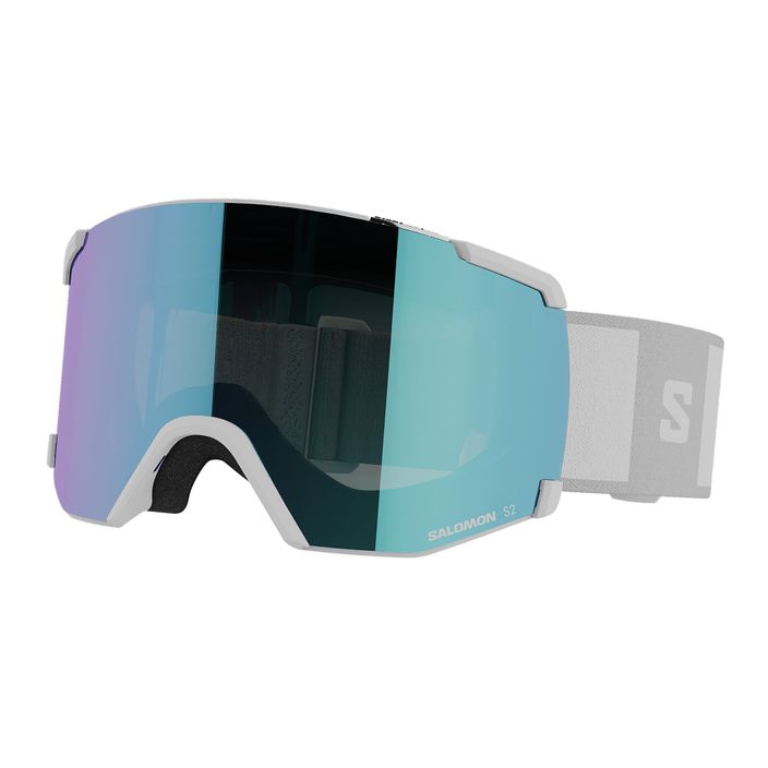 "Salomon S/View" slidinėjimo akiniai balti/vidutiniškai mėlyni 2