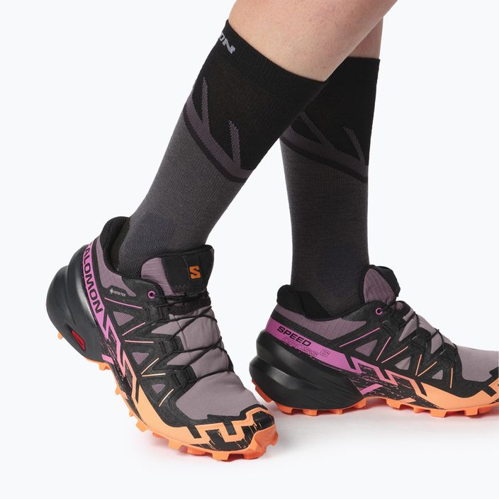 Moteriški bėgimo batai Salomon Speedcross 6 GTX mnscap/black/bpa 12