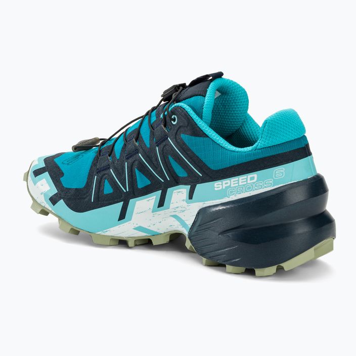 Moteriški bėgimo batai Salomon Speedcross 6 tahitian tide/carbon/tea 3