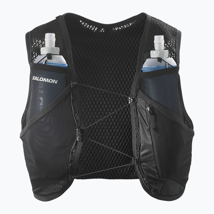 Bėgimo liemenė Salomon Active Skin 4 set black/metal