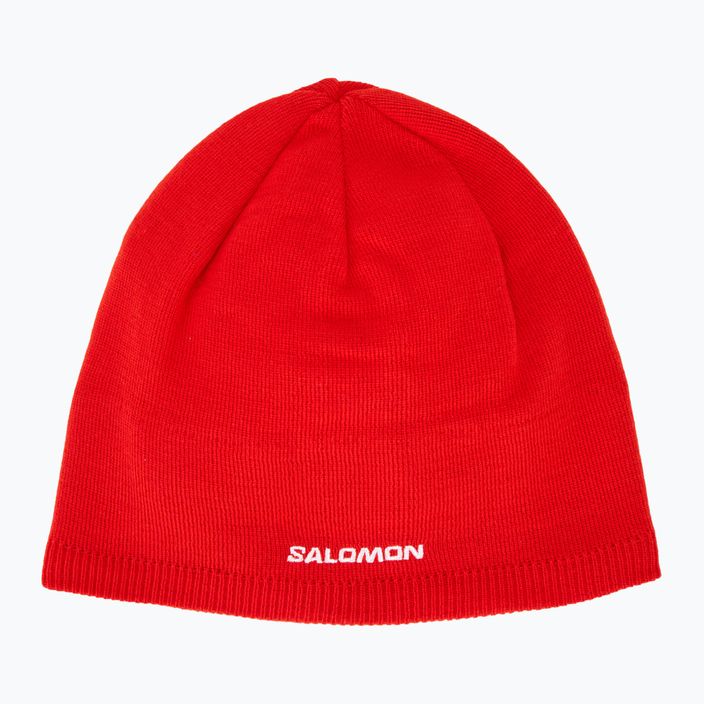 Žieminė kepurė Salomon Beanie fiery red