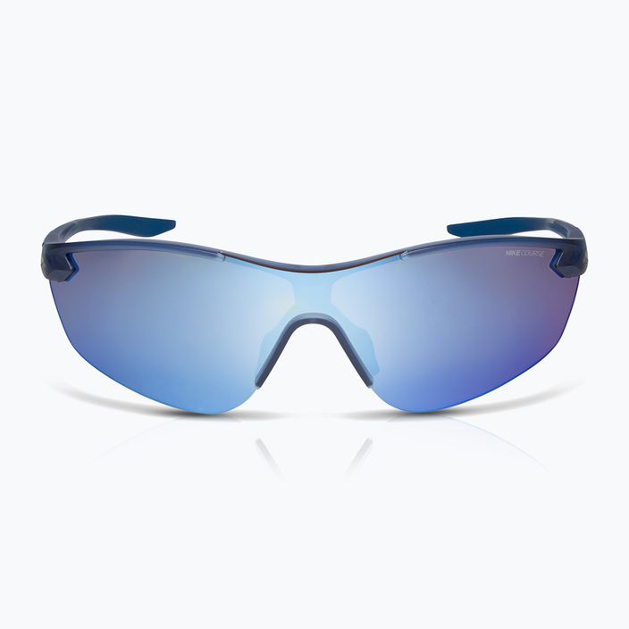 Moteriški akiniai nuo saulės Nike Victory Elite matte mystic navy/course tint w/blue mirror 2