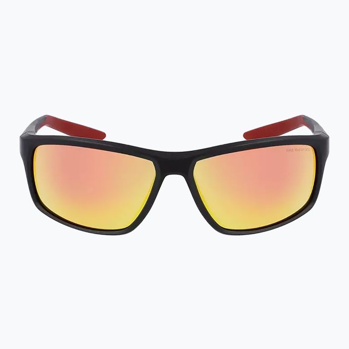 "Nike Adrenaline 22 M" matinės juodos/vienuolyno raudonos/pilkos spalvos su raudonais lęšiais akiniai nuo saulės 9