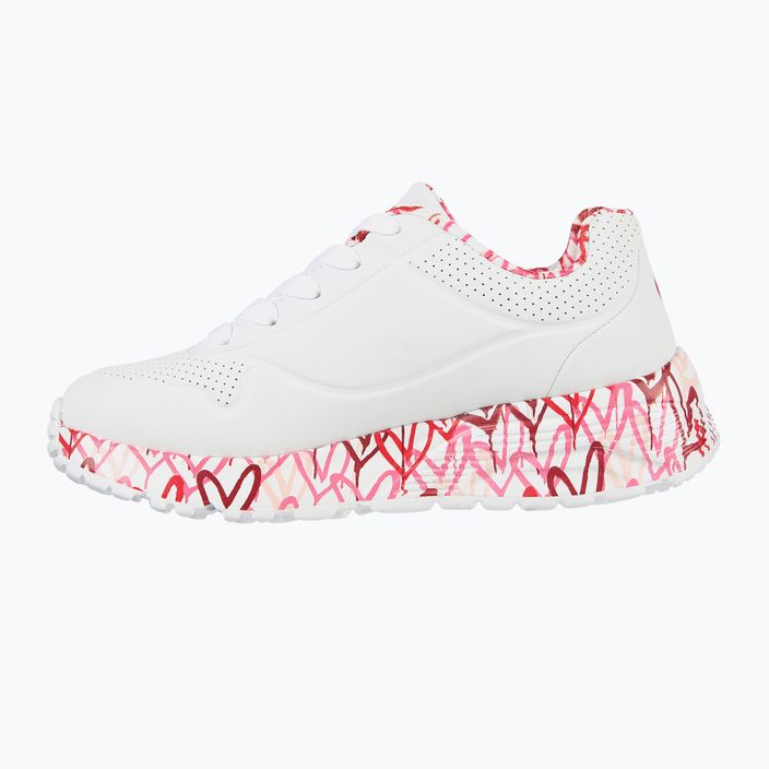 Vaikiški batai SKECHERS Uno Lite Lovely Luv white/red/pink 13