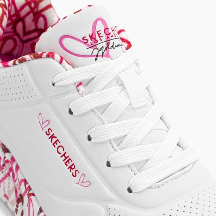 Vaikiški batai SKECHERS Uno Lite Lovely Luv white/red/pink 8