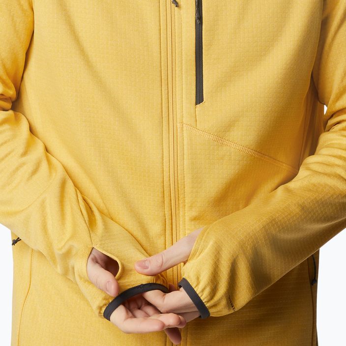 Columbia vyriški sportiniai marškinėliai Park View Fleece FZ yellow 1952222 7
