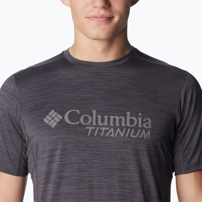 Columbia Titan Pass Graphic vyriški trekingo marškinėliai black 1991471 4