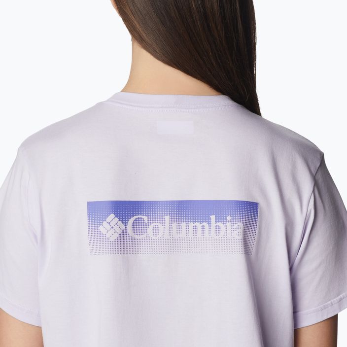 Columbia North Cascades Apkarpyti violetiniai moteriški marškinėliai 1930051568 5