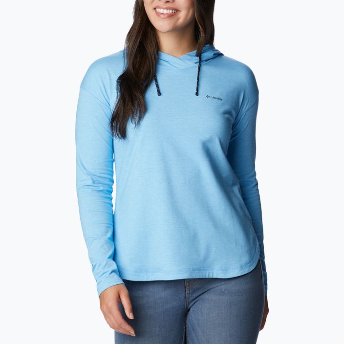 Columbia moteriškas trekingo džemperis Sun Trek EU Hooded Pullover blue 1981541 3