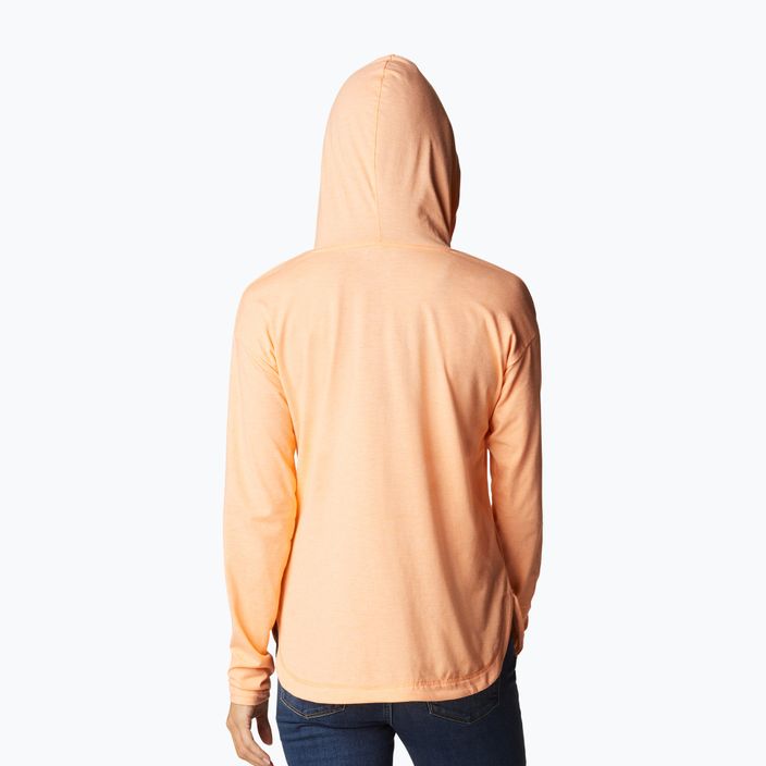 Columbia moteriškas trekingo džemperis Sun Trek EU Hooded Pullover orange 1981541 2