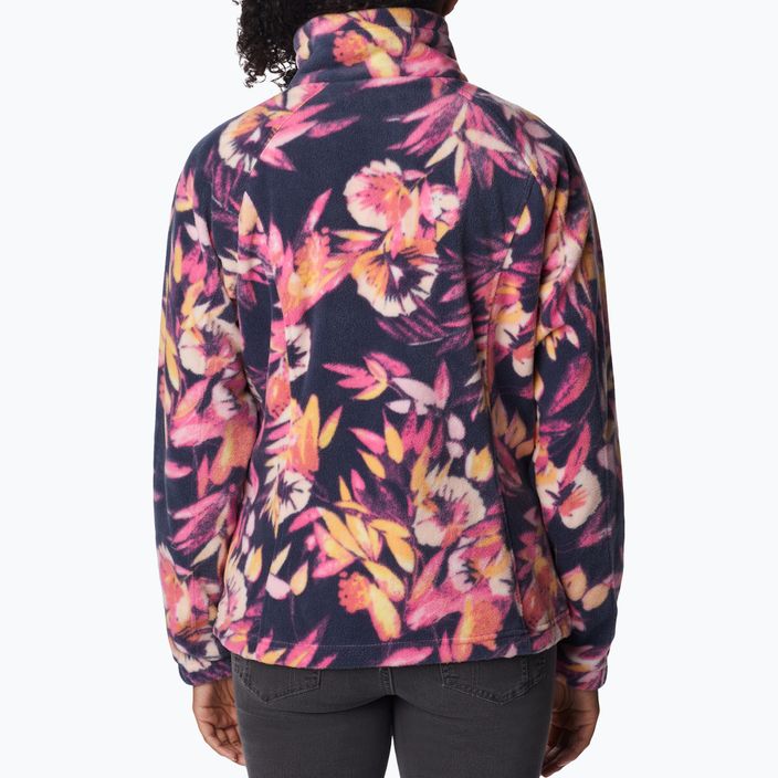 Columbia moteriškas vilnonis džemperis Benton Springs Printed Fleece pink and navy 2021771 2