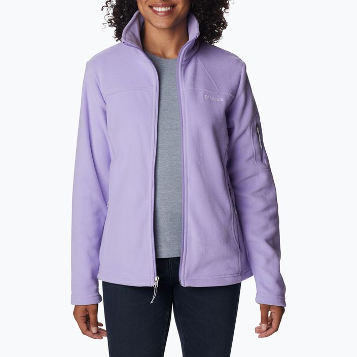 Columbia Fast Trek II moteriškas vilnonis džemperis violetinės spalvos 1465351535 6