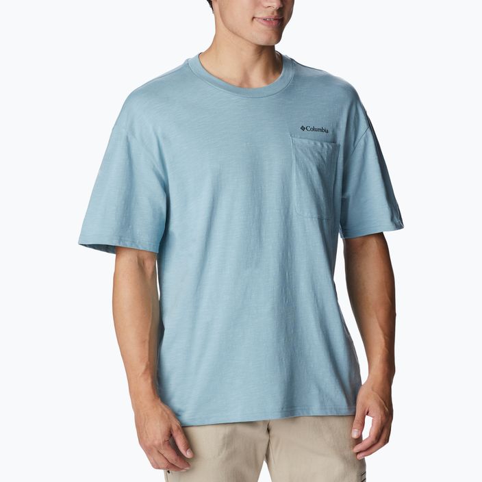 Columbia Break It Down vyriški trekingo marškinėliai mėlyni 2037491460 2