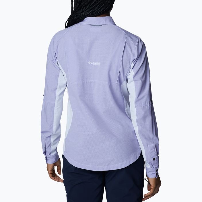 Columbia moteriški marškinėliai Titan Pass Irico purpurinės spalvos 1991941568 2