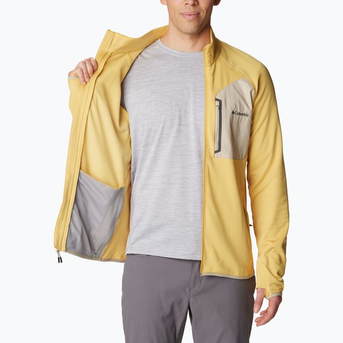 Columbia vyriškas Triple Canyon Full Zip trekkinginis džemperis geltonas 2031311 5