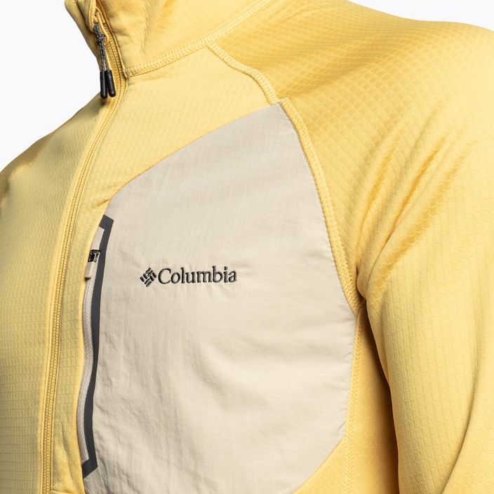 Columbia vyriškas Triple Canyon Full Zip trekkinginis džemperis geltonas 2031311 11