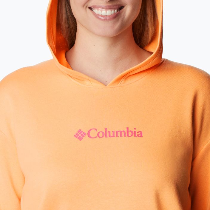 Moteriški Columbia Logo III džemperiai iš prancūziško frotinio audinio oranžiniai 2032871812 4