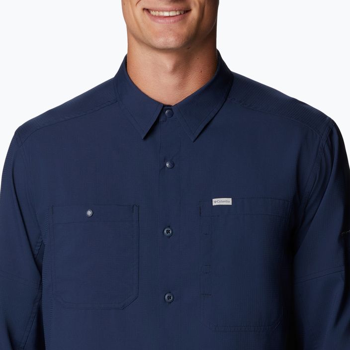 Columbia Silver Ridge Utility Lite vyriški marškiniai tamsiai mėlyni 2012932464 5