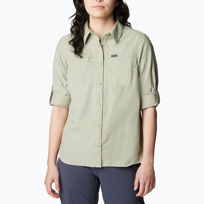 Columbia Silver Ridge 3.0 EUR žali moteriški marškinėliai 2057661348 3