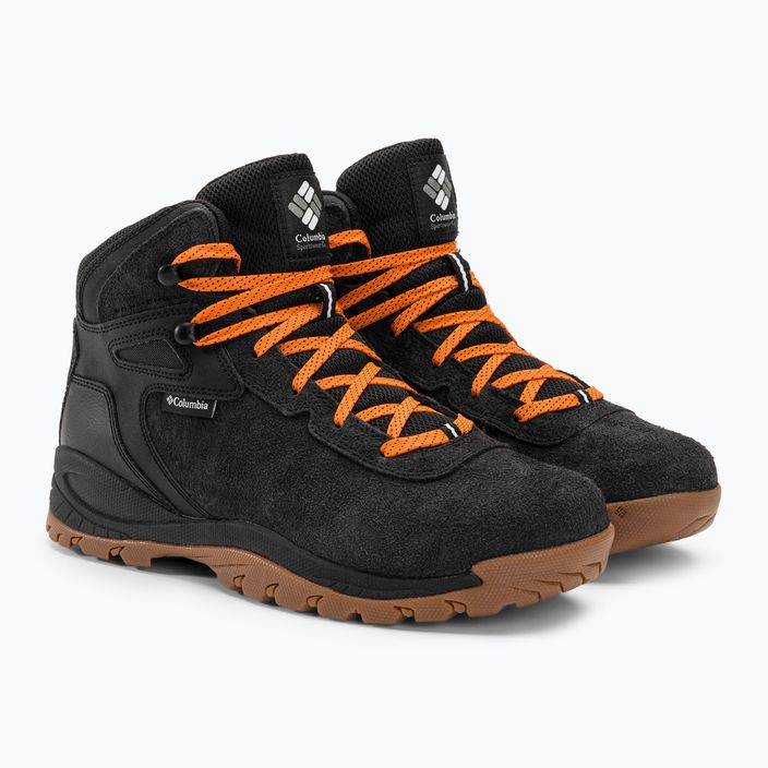 Columbia Newton Ridge BC vyriški žygio batai juodi/juodai oranžiniai 4