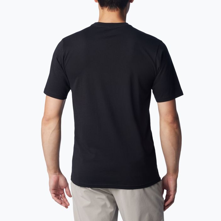 Vyriški marškinėliai Columbia CSC Basic Logo black/csc retro logo 3