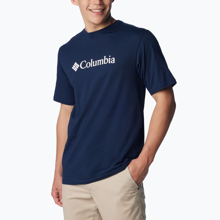 Vyriški marškinėliai Columbia CSC Basic Logo collegiate navy/csc retro logo 2