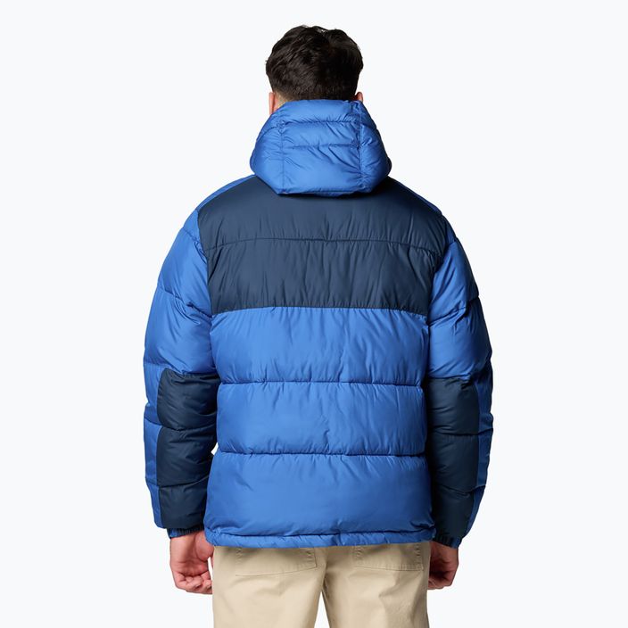 Vyriška pūkinė striukė Columbia Pike Lake II su gobtuvu mountain blue/ collegiate navy 3